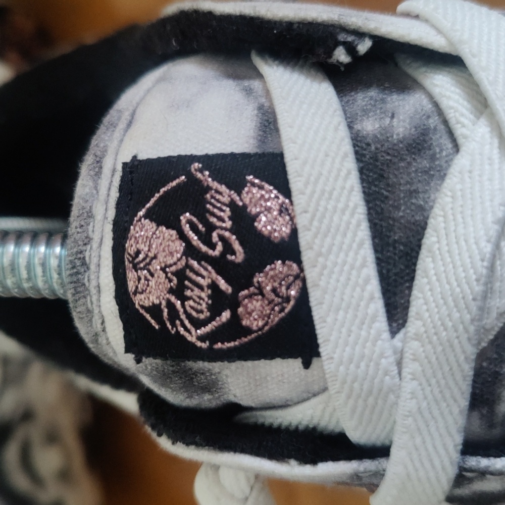Roxy Surf Sheilahh Gray And White Platform Shoes Size 9 - Picture 11 of 16